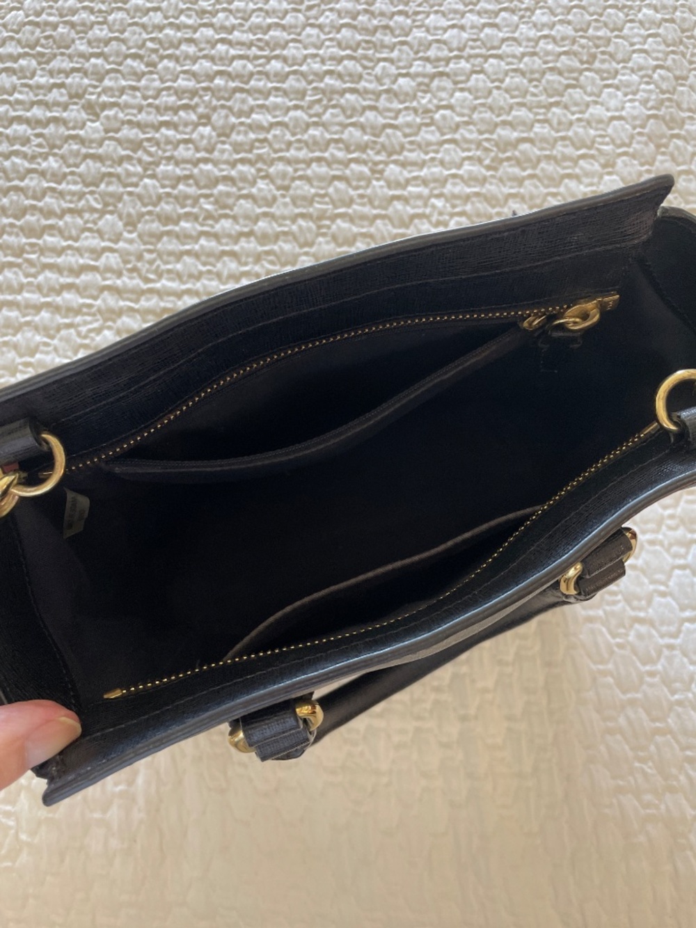 Coach Black Leather Bucket Bag - Picture 6 of 6